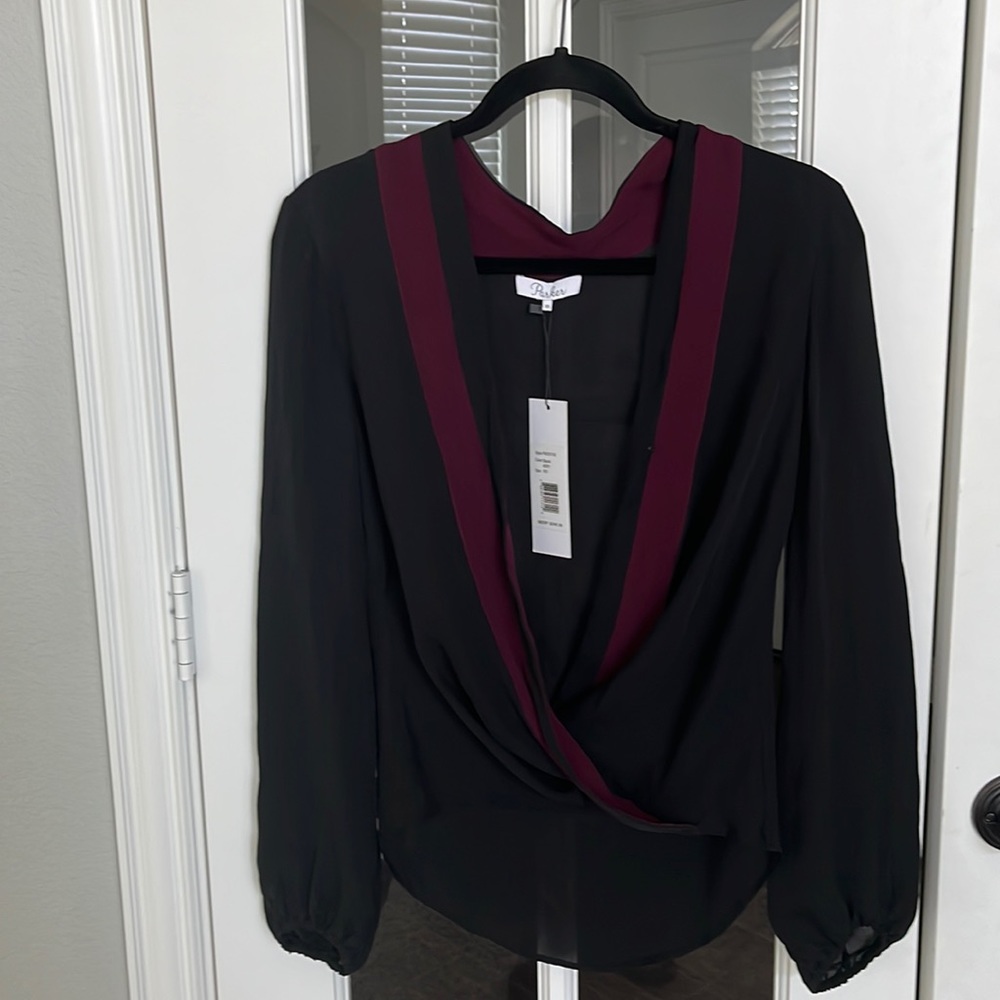 Parker silk blouse